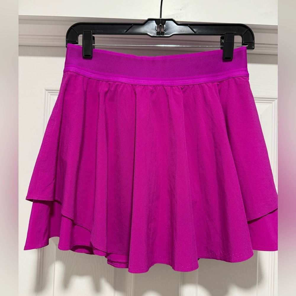 lululemon athletica Magenta Layered Skater Skirt